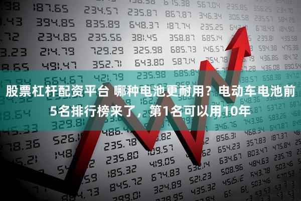 股票杠杆配资平台 哪种电池更耐用？电动车电池前5名排行榜来了，第1名可以用10年