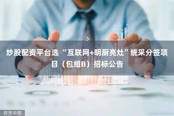 炒股配资平台选 “互联网+明厨亮灶”统采分签项目（包组B）招标公告